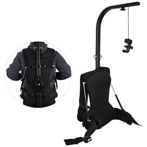 Happybuy 6.6lb - 39.7lb Capacity Easy Rig Video Film Camera Support System for 3 Axis Stabilized Handheld Gimbal Easy Rig Stabilizer Vest Camcorders Steadycam Body Mount Happybuy 6.6lb - 39.7lb Capacity Easy Rig Video Film Camera Support System for 3 Axis Stabilized Handheld Gimbal Easy Rig Stabilizer Vest Camcorders Steadycam Body Mount