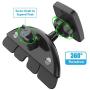 WizGear Rectangular Head Universal CD Slot Magnetic Car Mount Holder, for Cell Phones and Mini Tablets with Fast Swift-Snap Technology