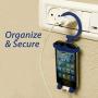 Bondi Silicon Flexible Cell Phone Holder, (Blue)