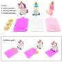 3 Pack Unicorn Phone Stand/Keychains/Squishies for Party Supplies - Multi-Functional Phone Holder - Desktop Cell Phone Adjustable Stand - Gift for Girls and Unicorn Theme Party (Unicorn/Keychains)