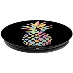 Pineapple Watercolor Summer Beaches Tropical Fruit Pineapple PopSockets Grip and Stand for Phones and Tablets