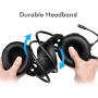 MeterMall - Gaming Over-Ear Headset Headphone with Microphone Bass Earphone for PC PS4 Mobile Phone Xbox One