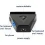 YDFXWXZ Game Controller for iOS 9 Above Quick-Aiming PC,Adapter Plug and Play Mobile Phone PUBG Gaming Keyboard Mouse Converter-a