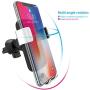 Squish Qi Wireless Car Charger, Fast Charging Car Charger Mount for Air Vent, Fast Wireless Charging Car Phone Holder, 7.5W for iPhone iPhone11/11ProMax/XR/XS/X, 10W for Samsung OnePlus HTC etc