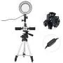LED Ring Fill Light with Phone Clips Tripod, Selfie Makeup Beauty Fill Light, Photography Dimmable Ring Fill Light, Phone Video Light LED Ring Fill Light with Phone Clips Tripod, Selfie Makeup Beauty Fill Light, Photography Dimmable Ring Fill Light, Phone Video Light