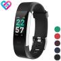 Pro-Fit Smart VeryFitPro Fitness Tracker IP68 Waterproof Activity Tracker Heart Rate Sleep Monitor (ID115 pro)