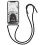 kwmobile Crossbody Case Compatible with Apple iPhone X - Clear Transparent TPU Cell Phone Cover with Neck Cord Lanyard Strap - Transparent/Black kwmobile Crossbody Case Compatible with Apple iPhone X - Clear Transparent TPU Cell Phone Cover with Neck Cord Lanyard Strap - Transparent/Black