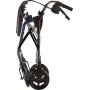 NOVA Mighty Mack Heavy Duty Rollator Walker 500 lb Weight Capacity, Blue
