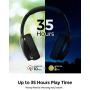 Mpow H19 IPO Active Noise Cancelling Headphones, Bluetooth 5.0 Wireless Headphones with CVC8.0 Microphone, Hi-Fi Stereo Deep Bass, Rapid Charge 35H Playtime for TV, Online Class, Home Office