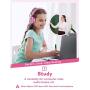 Mpow CHE1 Kids Headphones Girls, Wired Headphones for Kids Teens Children with Volume Limit, Foldable Adjustable On-Ear Headphones for School, Travel, Compatible with Cellphones, Tablets, PC