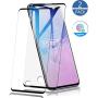 [2 Pack] Galaxy S10 Plus Tempered Glass Screen Protector [Fingerprint Support] [Anti-Fingerprint] [No Bubble] [Full Coverage] for Samsung Galaxy S10 Plus Screen Protector