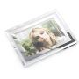 Zhenzan Frames 3.5x5-inch Glass Picture Frame for Home Decor,Horizontal or Vertical Display