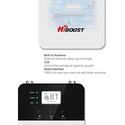 HiBoost Cell Phone Signal Booster for Home and Office Signal Extender Cellular Booster Signal Amplifier up to 4,000-10,000 Sq.Ft,Compatible AT&T, T-Mobile, Verizon, Sprint and More (10K Plus)