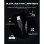 EasySMX Gaming Headset Xbox One Headset, PS4 Headset with Noise Canceling Mic, PC Headset with LED Light, Compatible with PC, PS4, Xbox One Controller(Adapter Not Included), Nintendo Switch, Mac