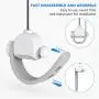 [Pro Version] KIWI design VR Cable Management System, Retractable VR Ceiling Pulley System for HTC Vive/HTC Vive Pro/Oculus Rift S/PS VR/Microsoft MR/Samsung Odyssey VR Accessories (White, 1 Pack)