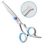 GLADOG Professional Dog Grooming Scissor with Safety Round Tips, Stainless Steel Pet Grooming Scissors, Sharp and Durable Pet Grooming Shears for Dogs and Cats