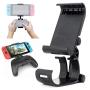 Adjustable Game Clip Holder, Mobile Gaming Clip for Xbox One Wireless Controllers, Adjustable Clip Holder for Nintendo Switch and Pro Controller, Foldable Handle Bracket Mount Clip Clamp