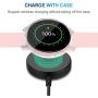 Tensea Compatible with Galaxy Watch Active 2 Case 44mm, 2 Packs Soft TPU Bumper Full Around Screen Protector Cover for Samsung Galaxy Watch Active 2 44mm (Clear, 44mm)