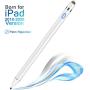 RICQD Stylus Pencil Compatible for Apple iPad with Palm Rejection, 2 in 1 Copper & Mesh Fine Tip, 5 Mins Auto-Off High Precision Pen for iPad 6th/7th, Pro 12.9 3rd/4th Gen, Air 3rd, Mini 5th, Pro 11