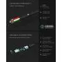 PALOVUE Lightning Headphones Earphones Earbuds Compatible iPhone 11 Pro Max iPhone X XS Max XR iPhone 8 Plus iPhone 7 Plus MFi Certified with Microphone Controller SweetFlow (Black)
