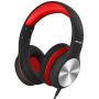 Mpow CH6 Pro Kids Headphones Over-Ear with Microphone and Volume Limited 85dB/94dB, Wired Headphone for Teens Girls Boys, HD Stereo Headset w/Sharing Function, Foldable Headset for School/PC/Cellphone