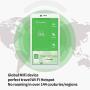 GlocalMe G4 Pro 4G LTE Mobile Hotspot, Worldwide WiFi Portable High Speed WiFi Hotspot with 1GB Global Data, No SIM-Card, Pocket MIFI,Buy US Data 12G, get 12G Free (White)