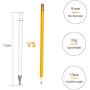 Capacitive Stylus Pen for Touch Screens, High Sensitivity Pencil Magnetism Cover Cap for iPad Pro/iPad Mini/iPad Air/iPhone Series All Capacitive Touch Screens (White)