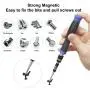Preciva 37 in 1 Magnetic Screwdriver Kit, Precision Driver Kit Electronic Repair Tool with 28 Bits, Flexible Shaft, Extension Rod for Mobile Phone, Smart phone, Game Console, Tablet, PC Repairing. Preciva 37 in 1 Magnetic Screwdriver Kit, Precision Driver Kit Electronic Repair Tool with 28 Bits, Flexible Shaft, Extension Rod for Mobile Phone, Smart phone, Game Console, Tablet, PC Repairing.