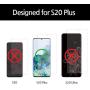 Galaxy S20 Plus Screen Protector [Dome Glass] Full HD Clear 3D Curved Edge Tempered Glass [Better Solution for Ultrasonic Fingerprint] Perfect Fit Installation Tray by Whitestone - Two Pack