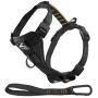 Kurgo Dog Harness | Pet Walking Harness | Car Harness for Dogs | Front D-Ring for No Pull Training | Includes Dog Seat Belt Tether | Tru-Fit Smart Harness | For Small, Medium, & Large Dogs