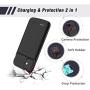 Swaller Battery Case for iPhone 11, 5000mAh Protective Portable Charging Case Rechargeable Extended Battery Pack Charger Case for iPhone 11(6.1 inch) (Black)