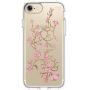 Speck Products Presidio Clear + Print Cell Phone Case for iPhone 7 - Goldenblossom Pink/Clear