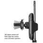 Wireless Car Charger Wireless Mount Compatible Automatic Holder for iPhone XR XS Max X 8 8+,10W Fast chargeing for Samsung All.Infrared Motion Sensor Automatic Open and Qi Enabled Devices.