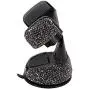 Radish Stars Adjustable Strong Sticky Dashboard Car Phone Mount Crystal Rhinestone Phone Holder for Car Black Radish Stars Adjustable Strong Sticky Dashboard Car Phone Mount Crystal Rhinestone Phone Holder for Car Black