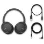 Sony Noise Cancelling Headphones WHCH700N: Wireless Bluetooth Over the Ear Headset with Mic for phone-call and Alexa voice control - Black