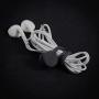 TwistieMag Strong Magnetic Twist Ties - The Total Eclipse Collection - Jet Black 6 Pack - Super Powerful Unique Solution For Cable Management, Hanging & Holding Stuff, Fidgeting, Or Just For Fun!