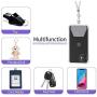 SS Crossbody Phone Lanyard,Cell Phone Lanyard Tether Lasso Patch with Adjustable Neck Strap Ｃompatible with Any Cell Phone iPhone Smartphones - Grey