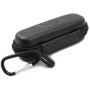 Casematix Travel Case Fits AliveCor Kardia Mobile 6L EKG and 6 Lead Heart Monitor Acessories with Clip On Carabiner