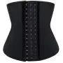 YIANNA Womens Underbust Latex Sport Girdle Waist Trainer Corsets Hourglass Body Shaper