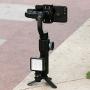 Ulanzi PT-3 Triple Cold Shoe Mounts Plate，Microphone Led Video Light Stand Extension Compatible for DJI OSMO Mobile 2/Zhiyun Smooth 4/Feiyu Vimble 2 Gimbal Stabilizer