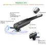 Bluetooth Headset, COMEXION Wireless Business Earpiece V4.1 Lightweight Noisy Suppression Bluetooth Earphone with Microphone for Phone/Laptop/Car (Black+Case)