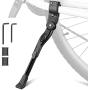 TOPCABIN Bike Kickstand Adjustable Aluminium Alloy Bicycle Kickstand Bike Side Kickstand Fit for 22" 24" 26" 28" Mountain Bike/700 Road Bike/BMX/MTB