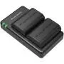 Updated RAVPower LP-E6 LP E6N Rechargeable Battery Charger Set,2-Pack 2040mAh Camera Batteries Compatible with Canon EOS 5D Mark II, III, IV, 5DS, 5DS R, 6D, 60D,6D Mark II, 7D, 7D Mark II,70D, 80D Updated RAVPower LP-E6 LP E6N Rechargeable Battery Charger Set,2-Pack 2040mAh Camera Batteries Compatible with Canon EOS 5D Mark II, III, IV, 5DS, 5DS R, 6D, 60D,6D Mark II, 7D, 7D Mark II,70D, 80D