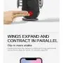 KMI CHOU Wireless Car Charger,10W Qi Fast Charging Auto-Clamping Car Mount, Phone Holder Compatible iPhone Xs Max/XR/X/8/8Plus Samsung S9/S8/Note 8