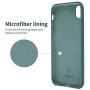 OTOFLY iPhone XR Case,Ultra Slim Fit iPhone Case Liquid Silicone Gel Cover with Full Body Protection Anti-Scratch Shockproof Case Compatible with iPhone XR 6.1 inch, [Upgraded Version] (Pine Green)