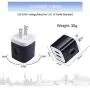 USB Wall Charger,Phone Charging Block,3-Pack 2.1A Dual Port Wall Plug Head Travel Adapter Cube Compatible iPhone 11 Pro Max XS XR X 8 7 6 Plus,Samsung Galaxy A11 S20 S20+ S10e S10 S9 Note 10 10+ 9 8