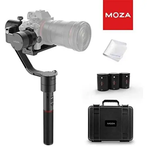 MOZA Air Handheld Gimbal 3-Axis Camera Video Stabilizer with Dual Hanle Brushless Motors Support Cameras Weights 7Lb for Mirrorless Cameras Sony a7 Series,Nikon D Series MOZA Air Handheld Gimbal 3-Axis Camera Video Stabilizer with Dual Hanle Brushless Motors Support Cameras Weights 7Lb for Mirrorless Cameras Sony a7 Series,Nikon D Series