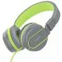 AILIHEN I35 Kid Headphones with Microphone Volume Limited Children Girls Boys Teen Lightweight Foldable Portable Wired Headset for School Airplane Travel Cellphones Tablets Smartphones (Grey/Green) AILIHEN I35 Kid Headphones with Microphone Volume Limited Children Girls Boys Teen Lightweight Foldable Portable Wired Headset for School Airplane Travel Cellphones Tablets Smartphones (Grey/Green)