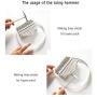 Kalimba with Eva bag 17 Keys Thumb Piano,Crystal Kalimba Acrylic Mbira Finger Piano, Musical Instrument Gifts for Kids Adult Beginners with Tuning Hammer and Study Instruction (Cat Shape)