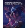 EasySMX Gaming Headset for Xbox One S, X, PS4, PC with Soft Breathing Earmuffs, Adjustable Mic, Comfortable Mute & Automatic Cycling RGB LED Lights, Xbox Headset for Laptop, Nintendo Switch